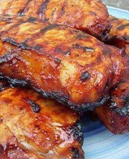 Garlic & Honey Pork Chops