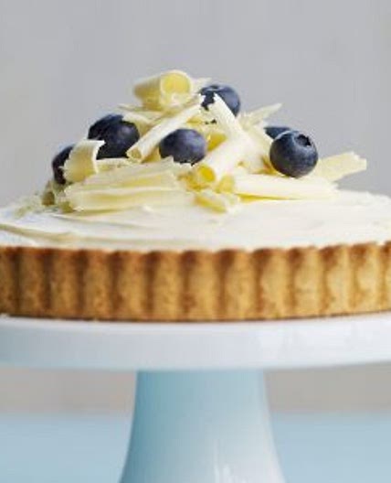 Blueberry cheesecake tart