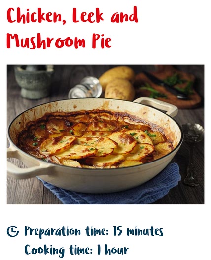 Chicken Mushroom pie
