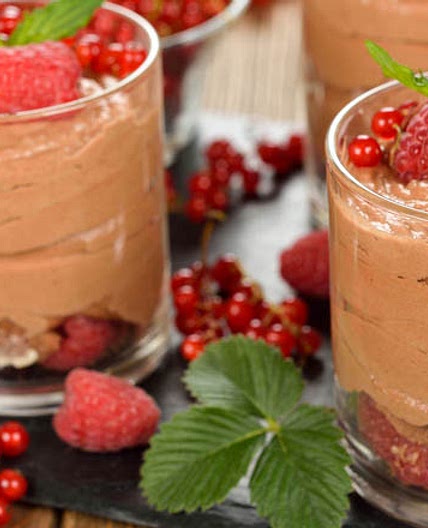 4 Ingredient Chocolate Mousse