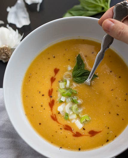 Thai Peanut Butternut Squash Soup