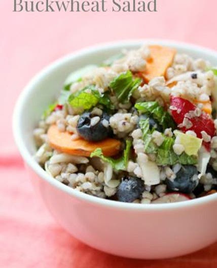 Rainbow Buckwheat Salad