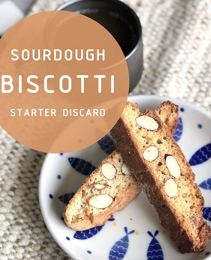 Crunchy Sourdough Starter Discard Biscotti Recipe
