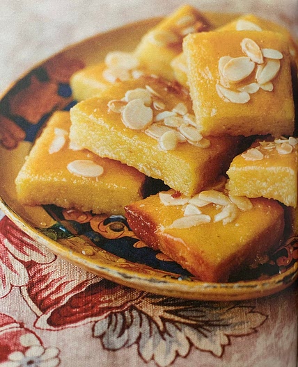 Namoura- Semolina and rosewater slice 