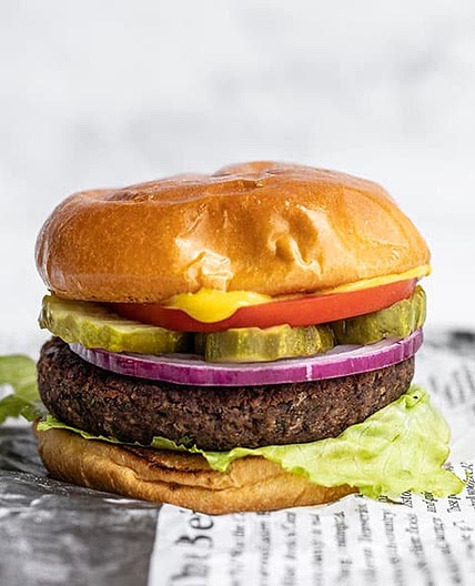 Homemade Black Bean Burgers