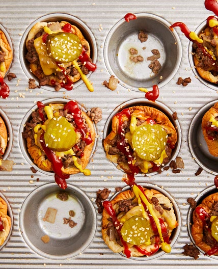 Cheeseburger Cups
