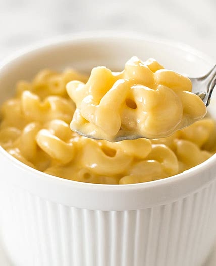 Quick Mac and Cheese for One