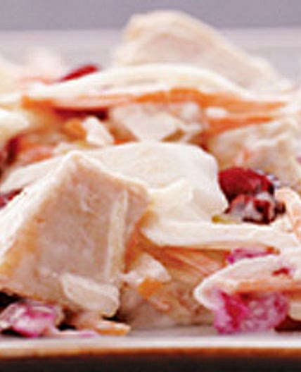 Salade de chou à la dinde