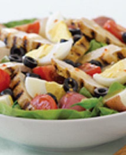 Salade niçoise au poulet