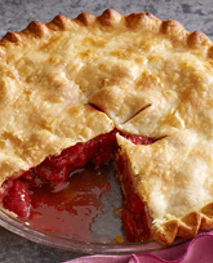 Fresh Strawberry-Rhubarb Pie