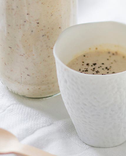 Peanut Butter Banana Coffee Smoothie