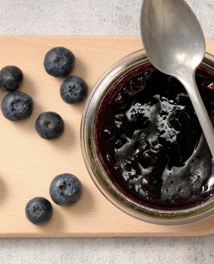 Confiture de bleuets cuite - Cristaux CERTO