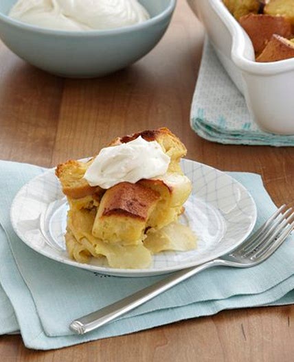 Creamy PHILLY Maple Bread Pudding