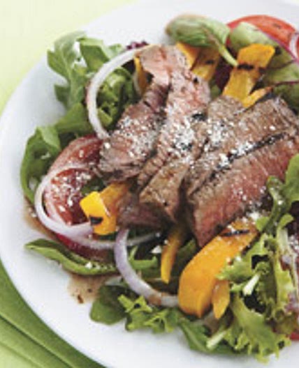 Grilled Balsamic Steak Salad