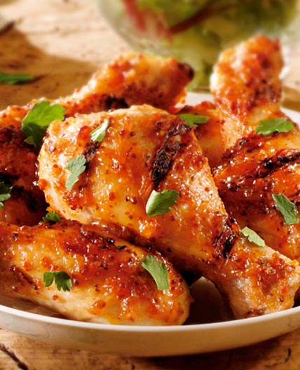 Grilled Chicken Drumsticks