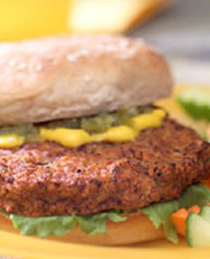 Burgers végétariens aux haricots