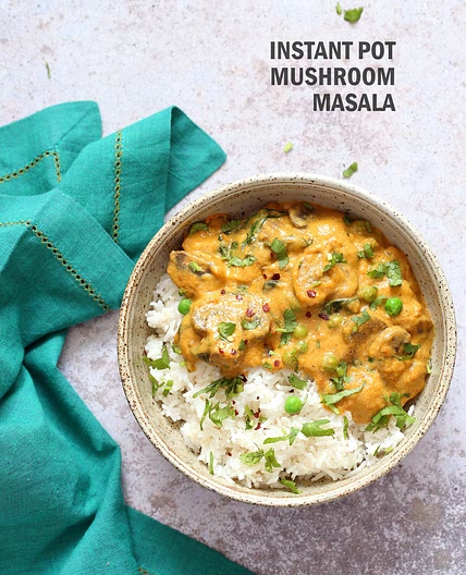 Instant Pot Mushroom Masala