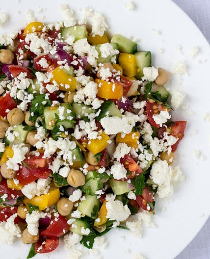 Mediterranean Chickpea Salad
