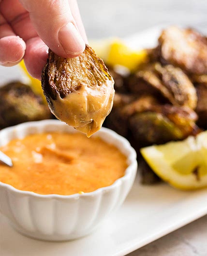 Deep Fried Brussels Sprouts