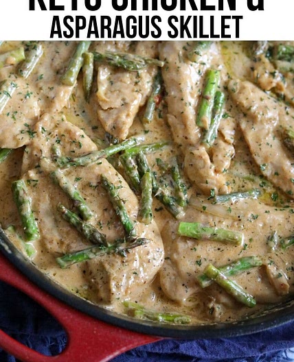 Chicken & Asparagus One Skillet Meal
