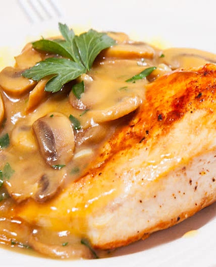 Super Easy Chicken Marsala