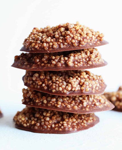 Chocolate Quinoa Crisps