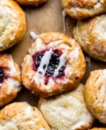 Breakfast Pastries with Shortcut Homemade Dough
