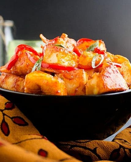 Chilli Paneer (Recipe with Video)