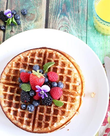 Fluffy Swedish Waffles