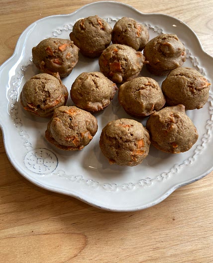 Tiny Carrot Muffins