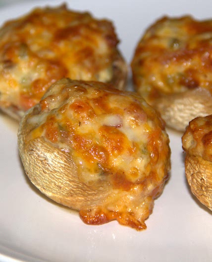 Stuffed Mushrooms with Sour Cream