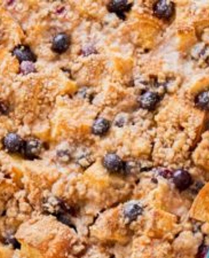 Unbelievable Blueberry French Toast Casserole