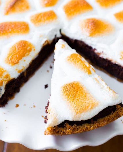 S'mores Brownie Pie