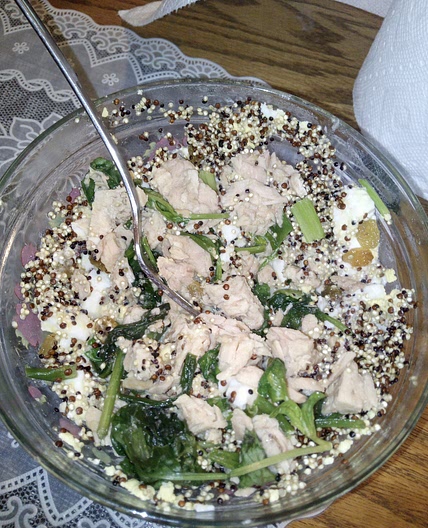 Quinoa tuna salad