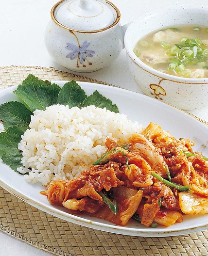 김치덮밥