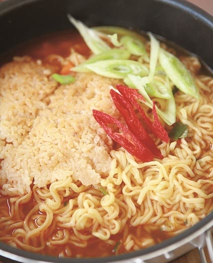 캠핑 누룽지라면 만드는 법