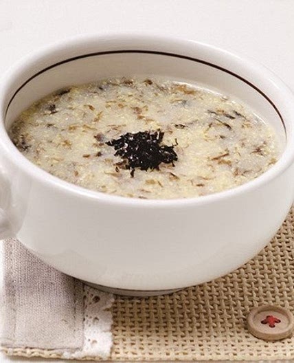 김 달걀노른자죽 만드는 법