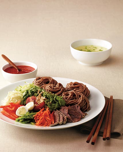 쟁반국수