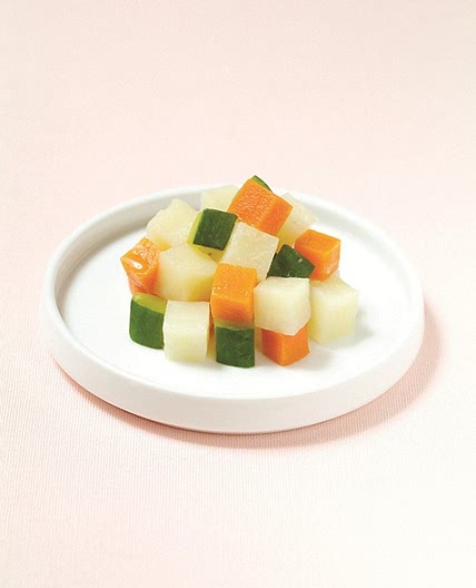 삼색 채소조림 만드는 법