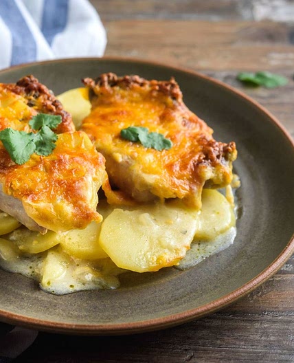 Pork Chop and Potato Casserole