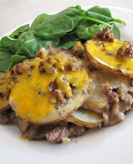 Hamburger Potato Casserole