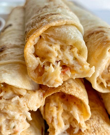 Easy Chicken Flautas