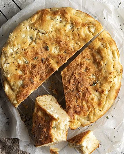 No-phyllo cheese pie