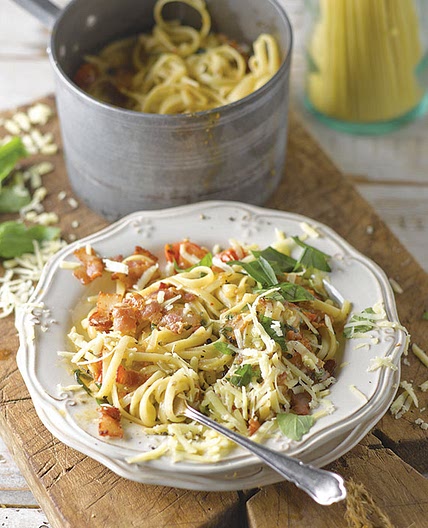 One Pot Bacon Pasta
