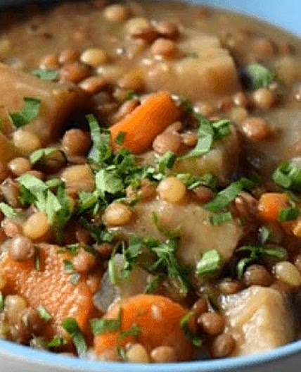 Meal Prep Slow Cooker Lentil Stew Recipe #LoveLentils #getPrepped Recipe | Yummly