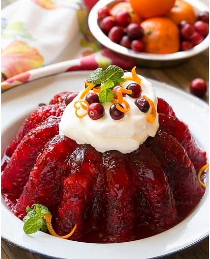 Grandma's Cranberry Jello Salad