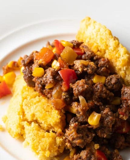 Spoon Bread Tamale Pie