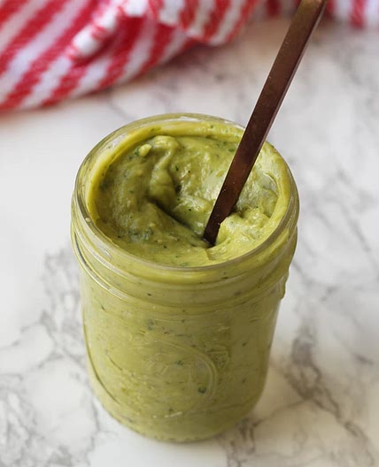 Avocado Cilantro Lime Sauce (Paleo, AIP, Whole 30)