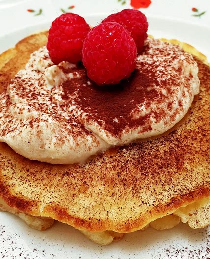 “Pancakes” au tiramisu