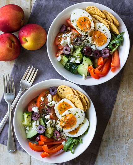 Meal Prep Breakfast Bowls Greek Style